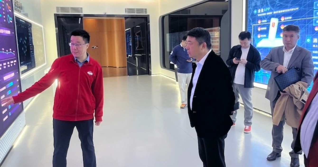 攜手中消在線，共繪智慧消防新藍(lán)圖